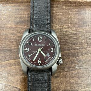 Bertucci A-2T Watch with Bison Leather Band